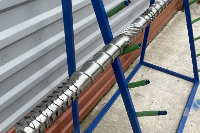 Портфолио — Шнек №24. Диаметр 65 мм — фото