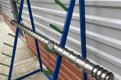 Портфолио — Шнек №Г3. Диаметр 65мм — фото